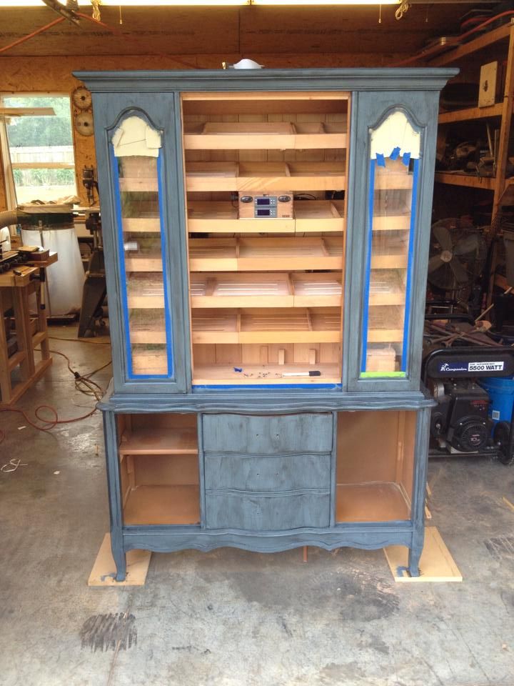 China Hutch Humidor Conversion with Pics! Page 3 Humidor Tutorial